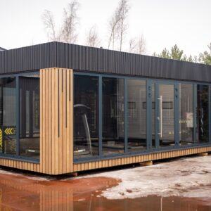 Mobilna siłownia kontenerowa GYM BOX 10x3 m