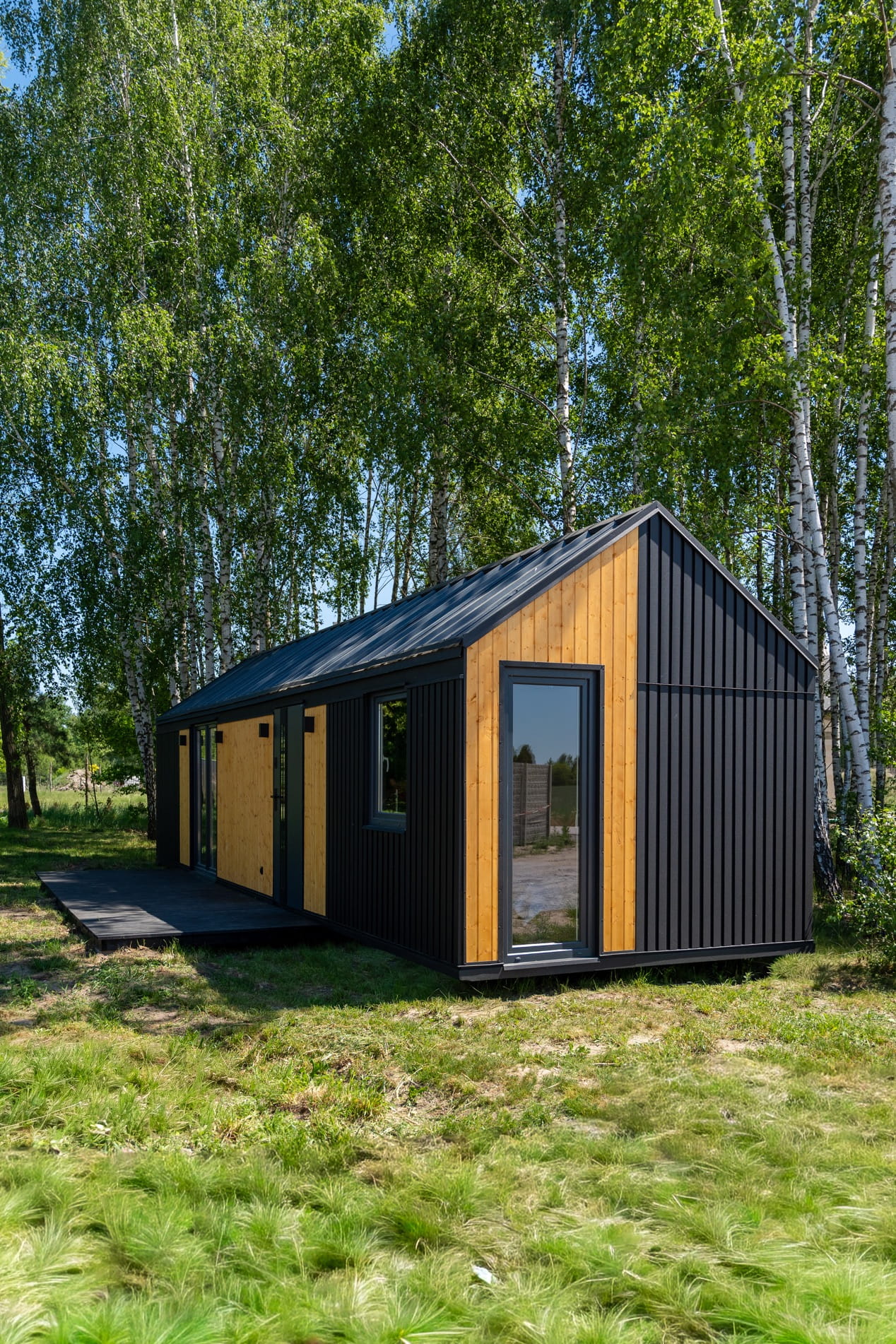 Dom modułowy z płyty warstwowej całoroczny Marbella 11x3,2m - obrazek 2